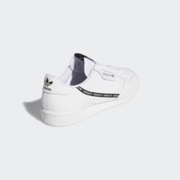Adidas White / Black CONTINENTAL 80 SHOES - Picture 6 of 11